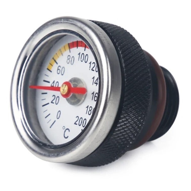 黒 油温計 M20×P1.5 オイルテンプメーター イナズマ インパルス バンディット スズキ