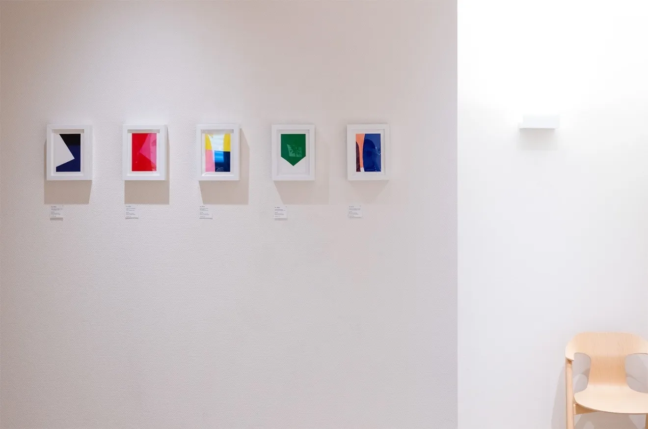 アート作品 The two 3 (reverse series)