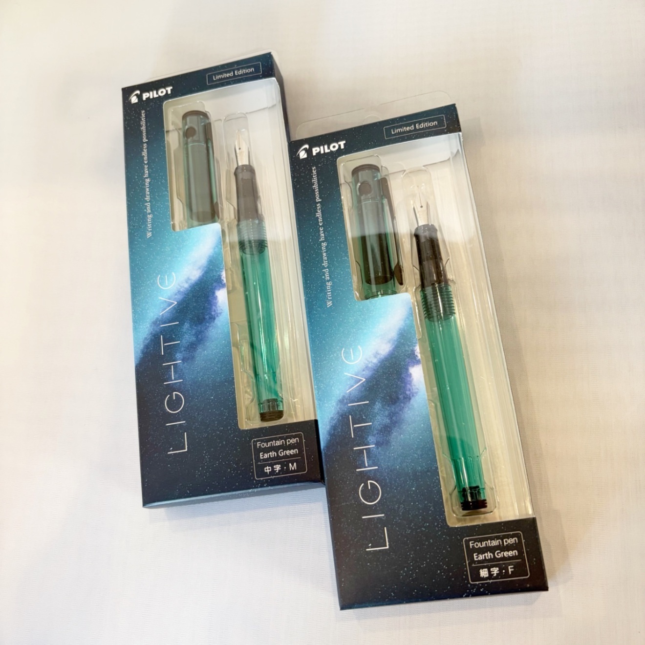 PILOT 万年筆ライティブ〈EARTH GREEN〉M