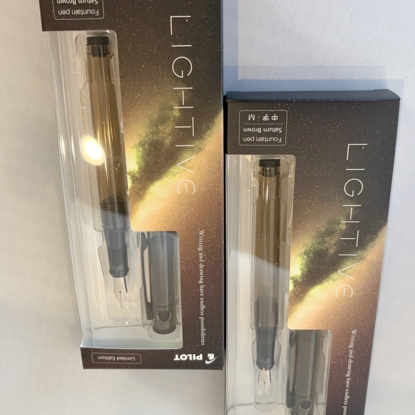 PILOT 万年筆ライティブ〈Saturn Brown〉M