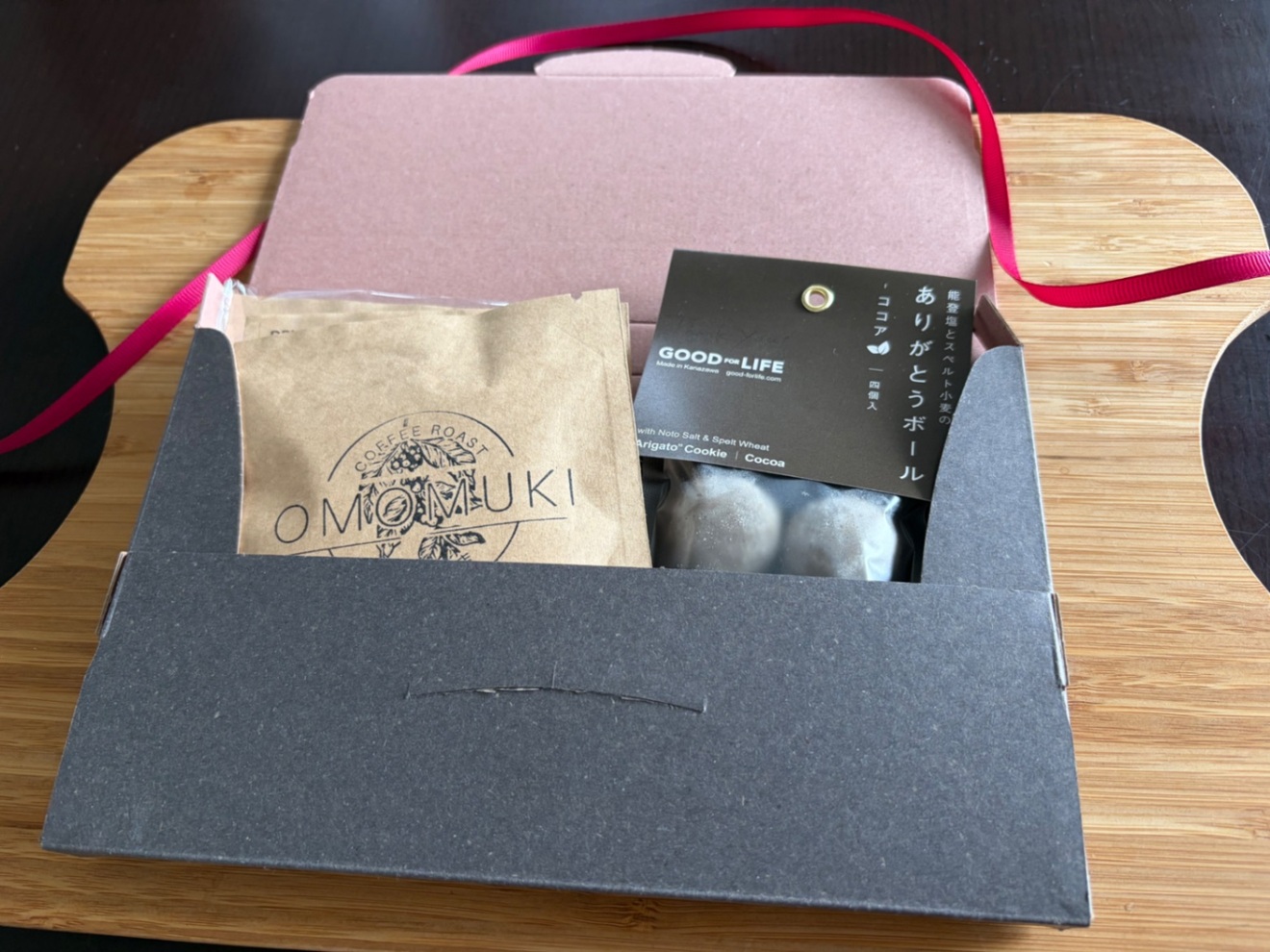 【ギフト仕様・お箱入】自家焙煎コーヒー飲み比べ×金沢スノーボールセット　送料込・数量限定❣️