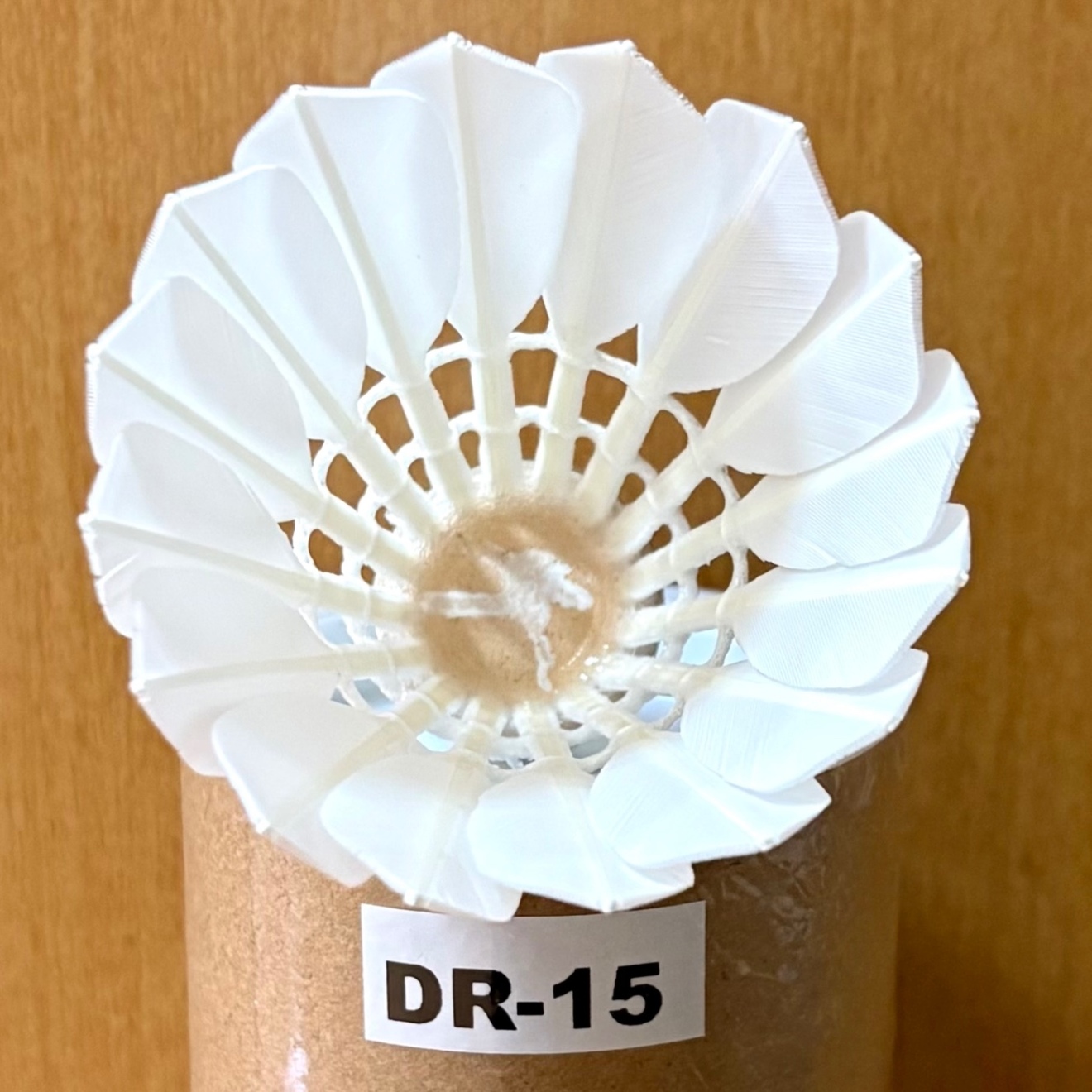  【送料無料】バドミントンシャトル DR-15｜海外直輸入 上級 試合用　エアロ600ユーザー向け