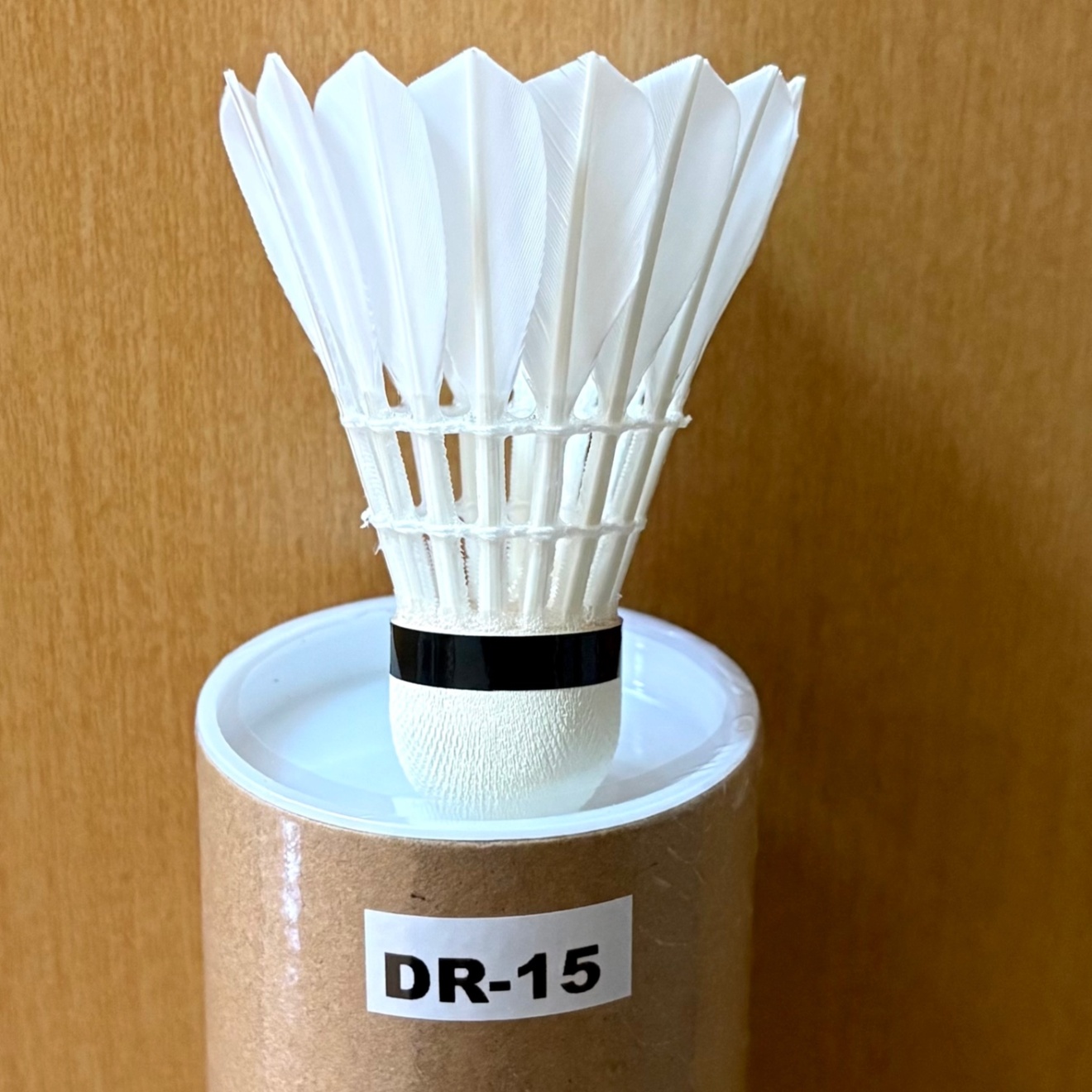  【送料無料】バドミントンシャトル DR-15｜海外直輸入 上級 試合用　エアロ600ユーザー向け