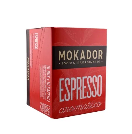 MOKADOR Espresso Aromatico 互換カプセル100個入り
