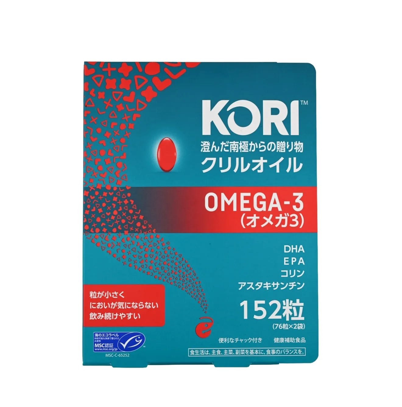 KORI クリルオイル サプリメント 152粒