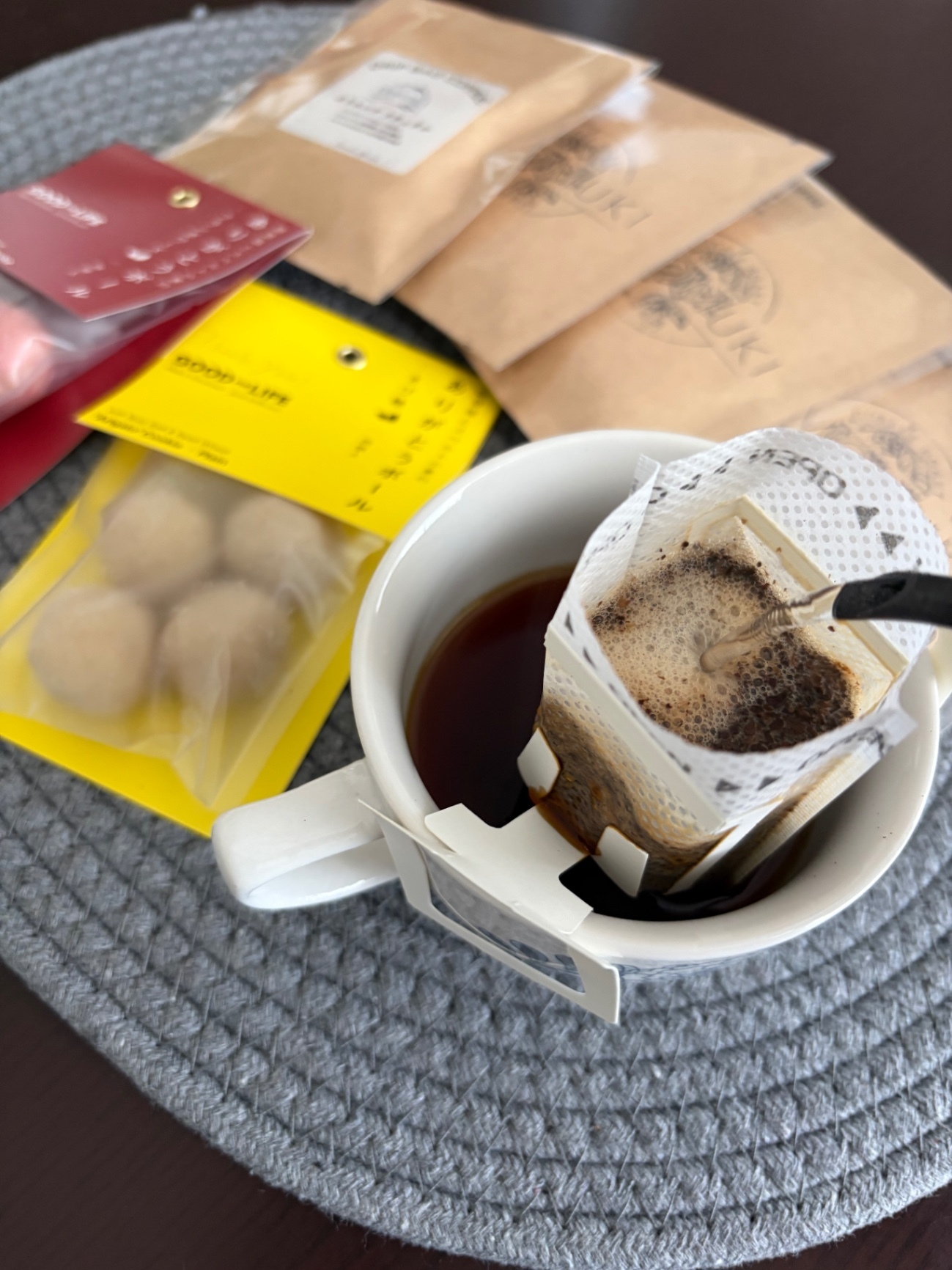【送料込】自家焙煎コーヒー飲み比べ×金沢スノーボールセット　