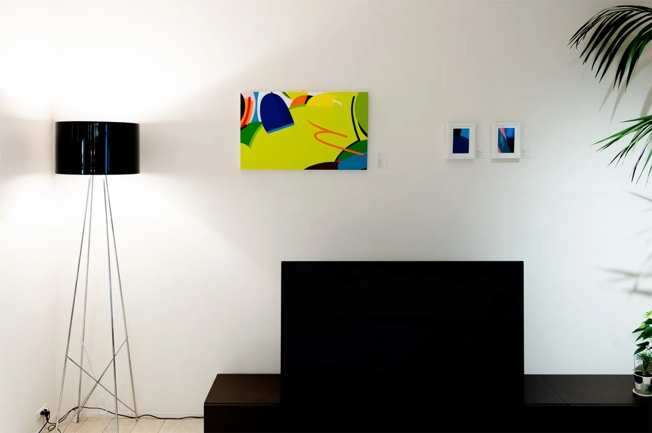 アート作品 The two 4 (reverse series)