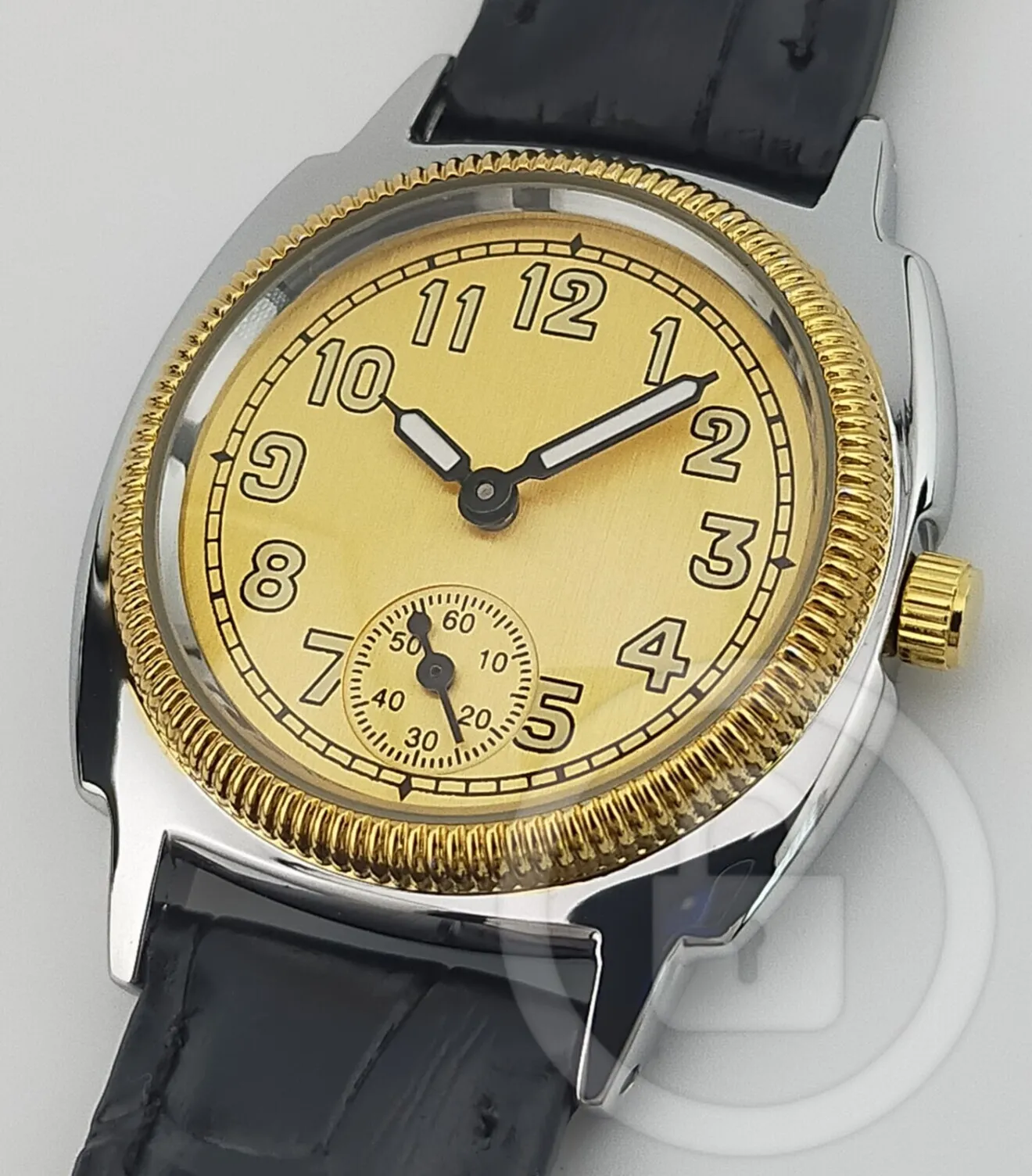 1926オイスタートリビュート【ヴィンテージゴールド/新品】スモールセコンド ①