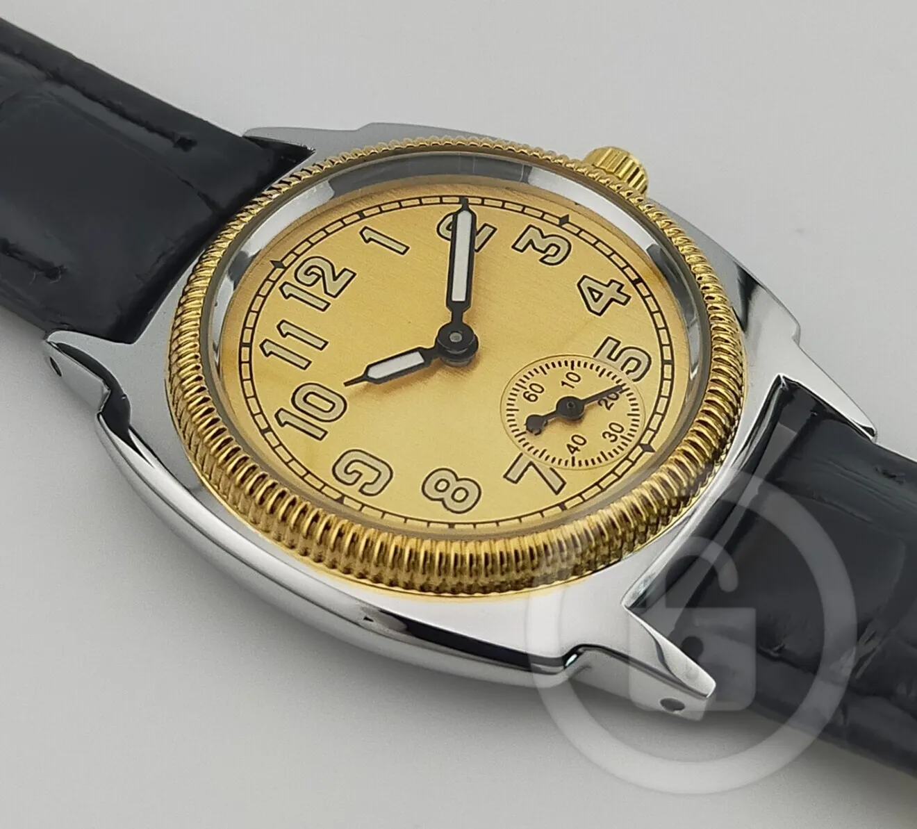 1926オイスタートリビュート【ヴィンテージゴールド/新品】スモールセコンド ①