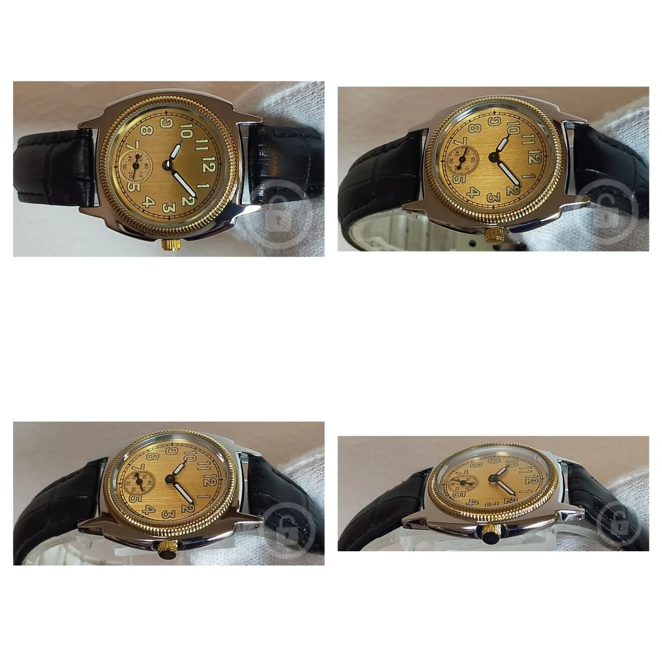 1926オイスタートリビュート【ヴィンテージゴールド/新品】スモールセコンド ①