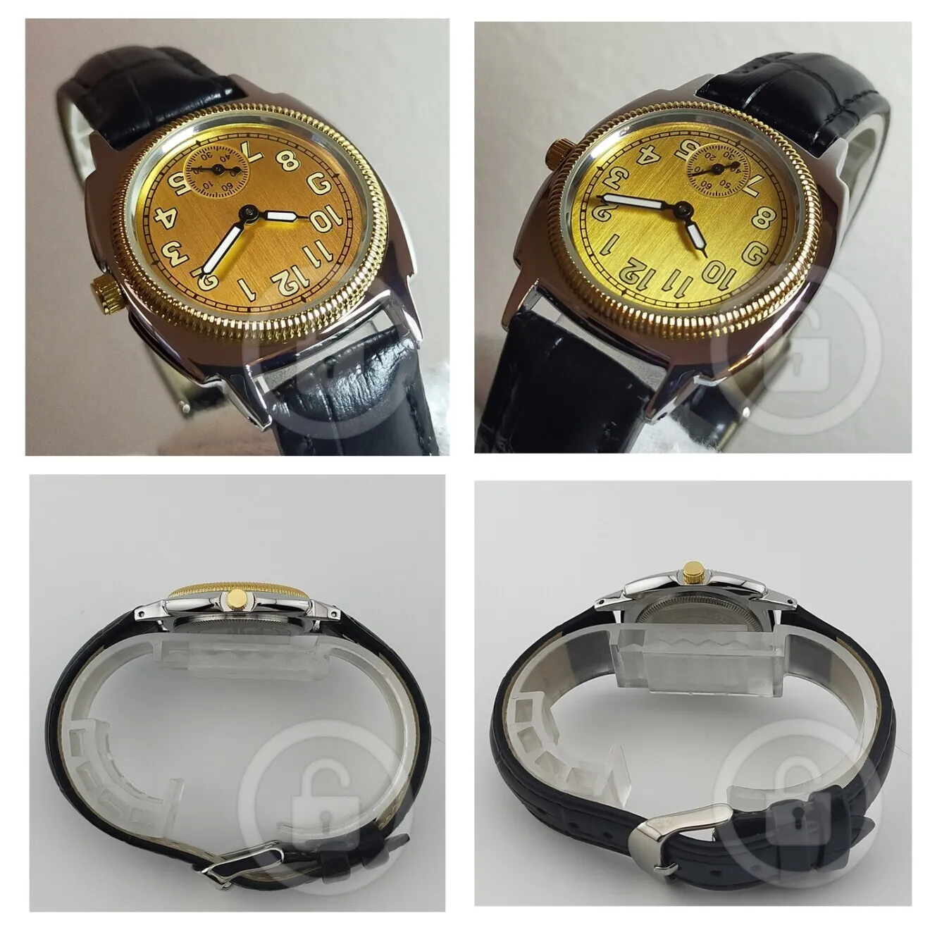 1926オイスタートリビュート【ヴィンテージゴールド/新品】スモールセコンド ①