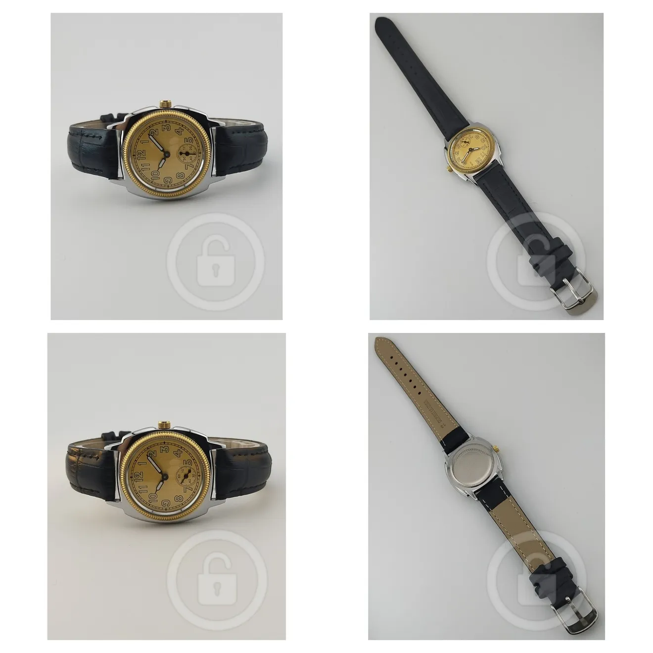 1926オイスタートリビュート【ヴィンテージゴールド/新品】スモールセコンド ①