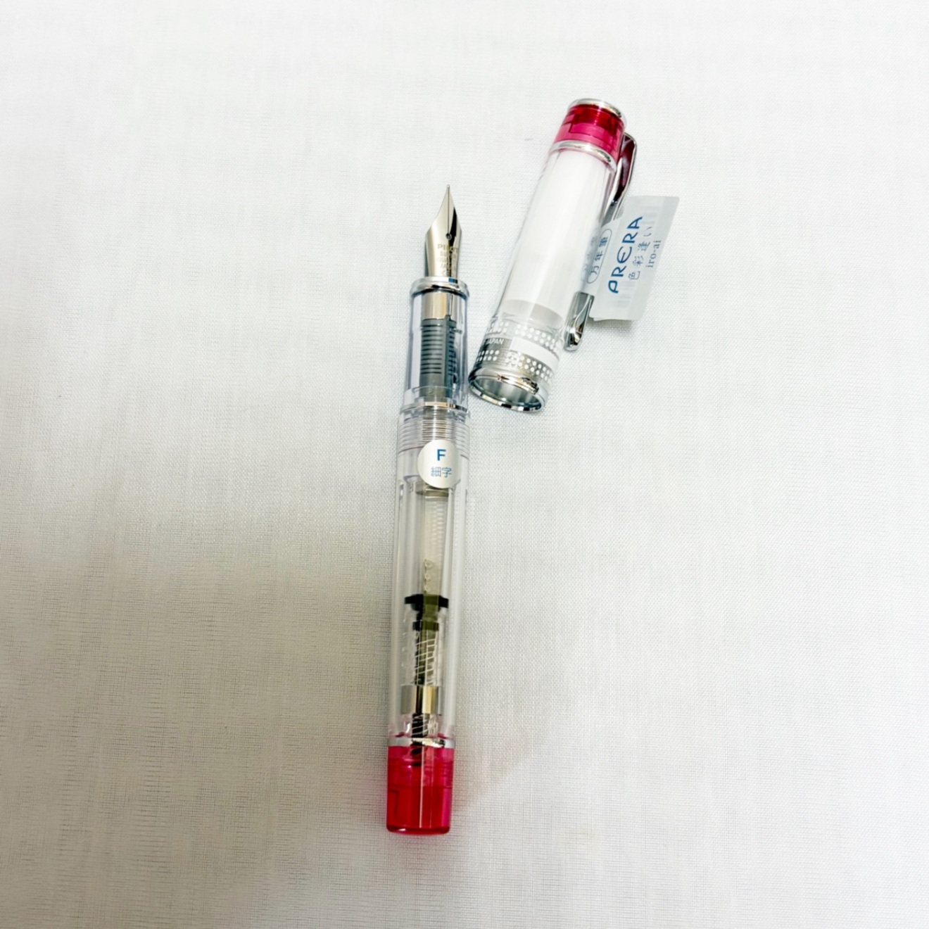 PILOT万年筆　PRERA〈ピンク・F〉