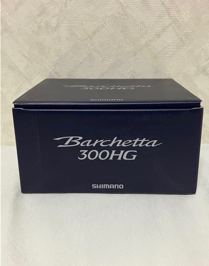 【新品】シマノ バルケッタ 300HG 右 両軸リール 2021年