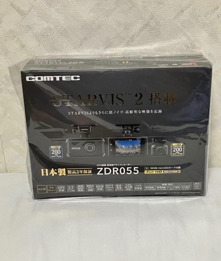 【新品】コムテック ドライブレコーダー ZDR055