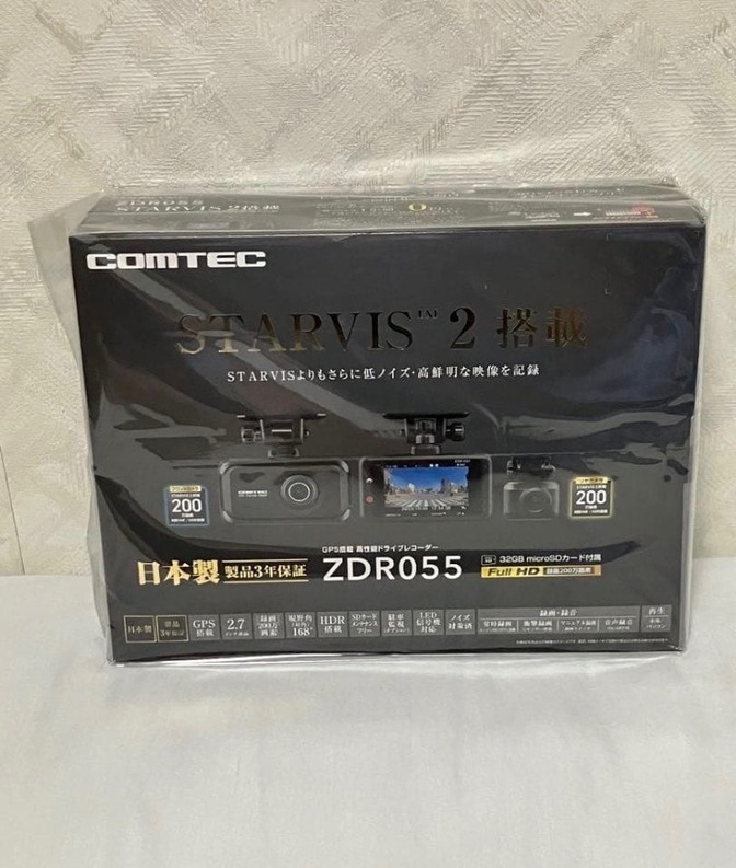 【新品】コムテック ドライブレコーダー ZDR055