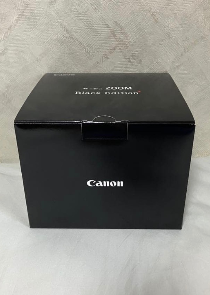 【新品】Canon デジタルカメラ PowerShot ZOOM Black Edition