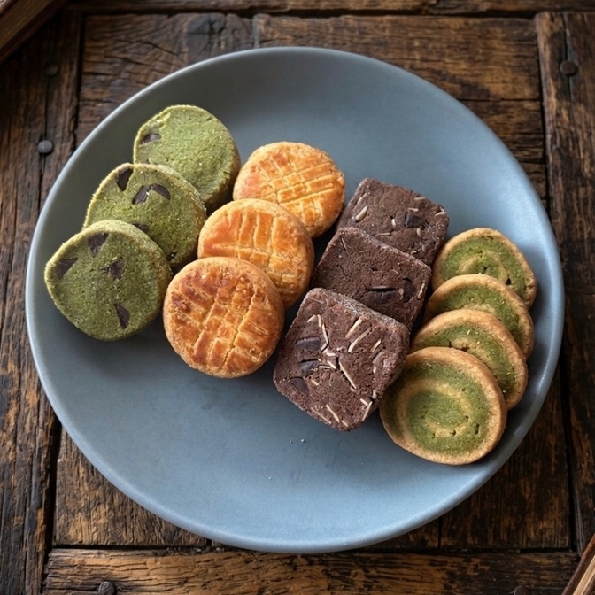 【クリックポストでお届け📮】いろどり焼き菓子4種セット🍪