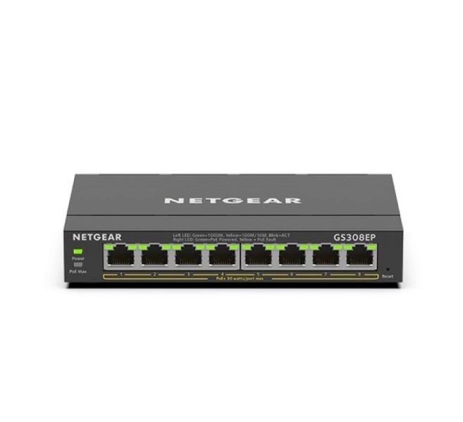【新品】NETGEAR ギガビット8ポート アンマネージプラススイッチ