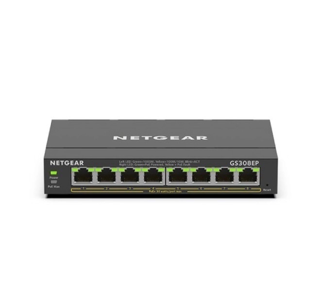 【新品】NETGEAR ギガビット8ポート アンマネージプラススイッチ