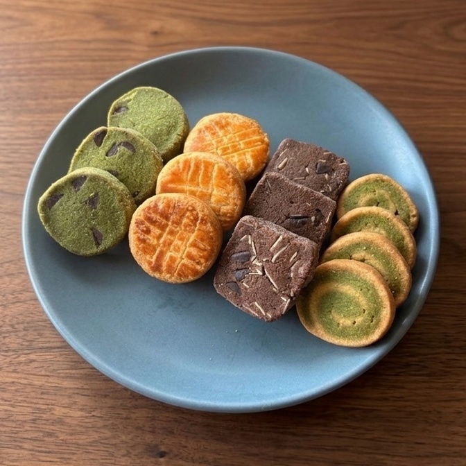 【クリックポストでお届け📮】いろどり焼き菓子4種セット🍪