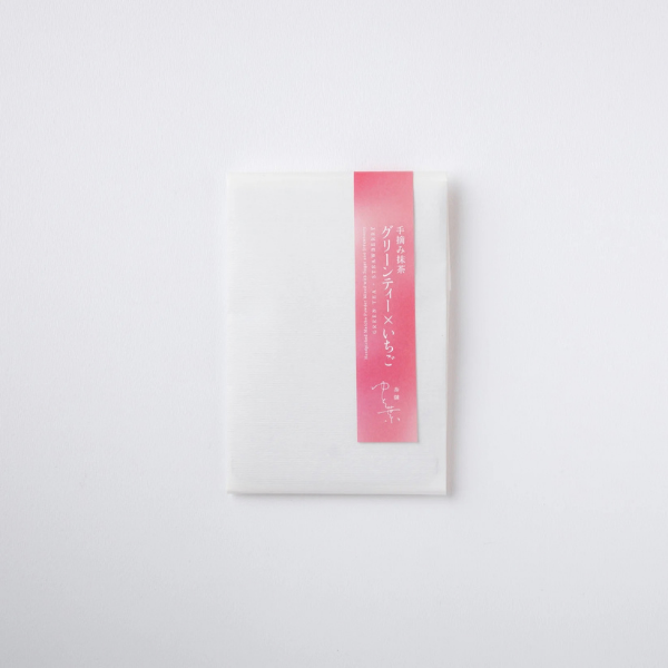 心華やぐ、甘くフルーティーな「手摘み抹茶グリーンティー×いちご」