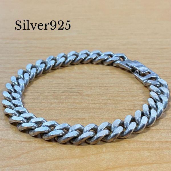 【バリ島・Silver925】ダブル喜平ブレスレット 37.5g 刻印あり