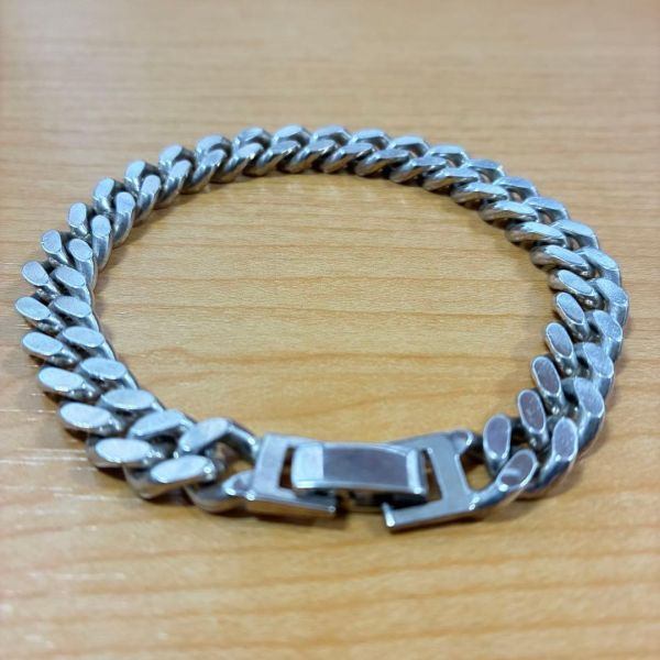 【バリ島・Silver925】ダブル喜平ブレスレット 37.5g 刻印あり