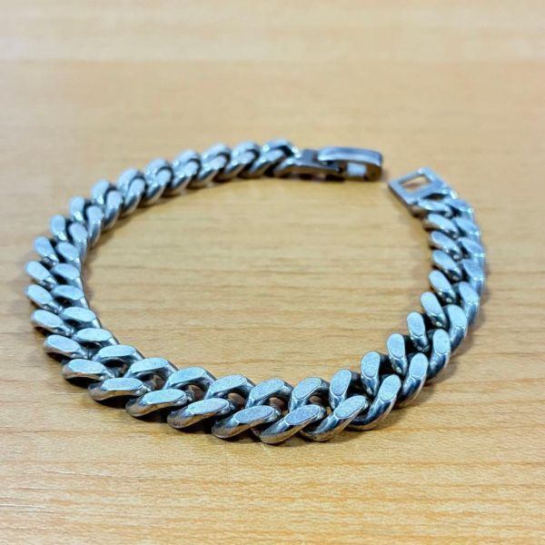 【バリ島・Silver925】ダブル喜平ブレスレット 37.5g 刻印あり