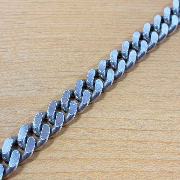 【バリ島・Silver925】ダブル喜平ブレスレット 37.5g 刻印あり
