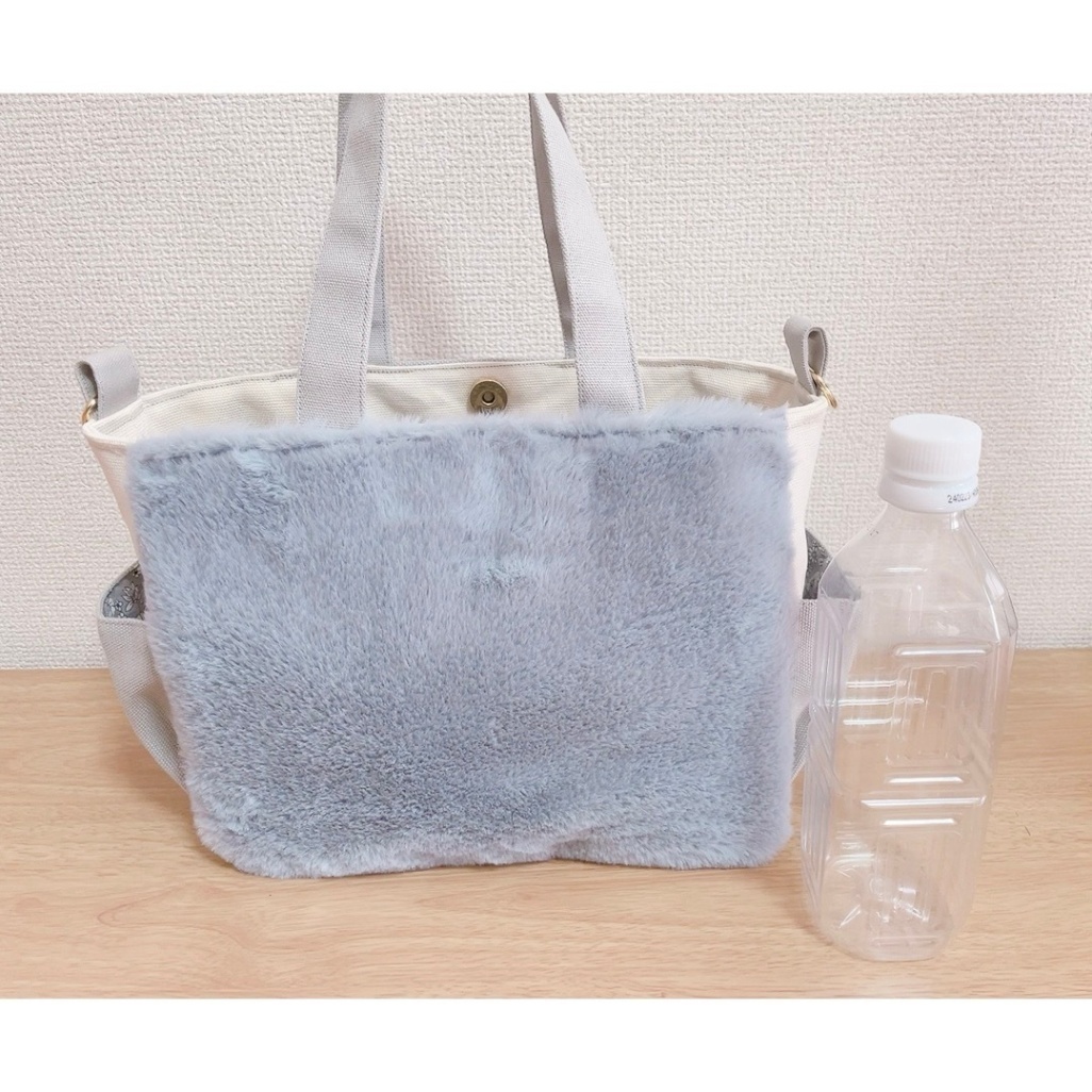 ラビットボアファーバッグ（ハンドメイド）