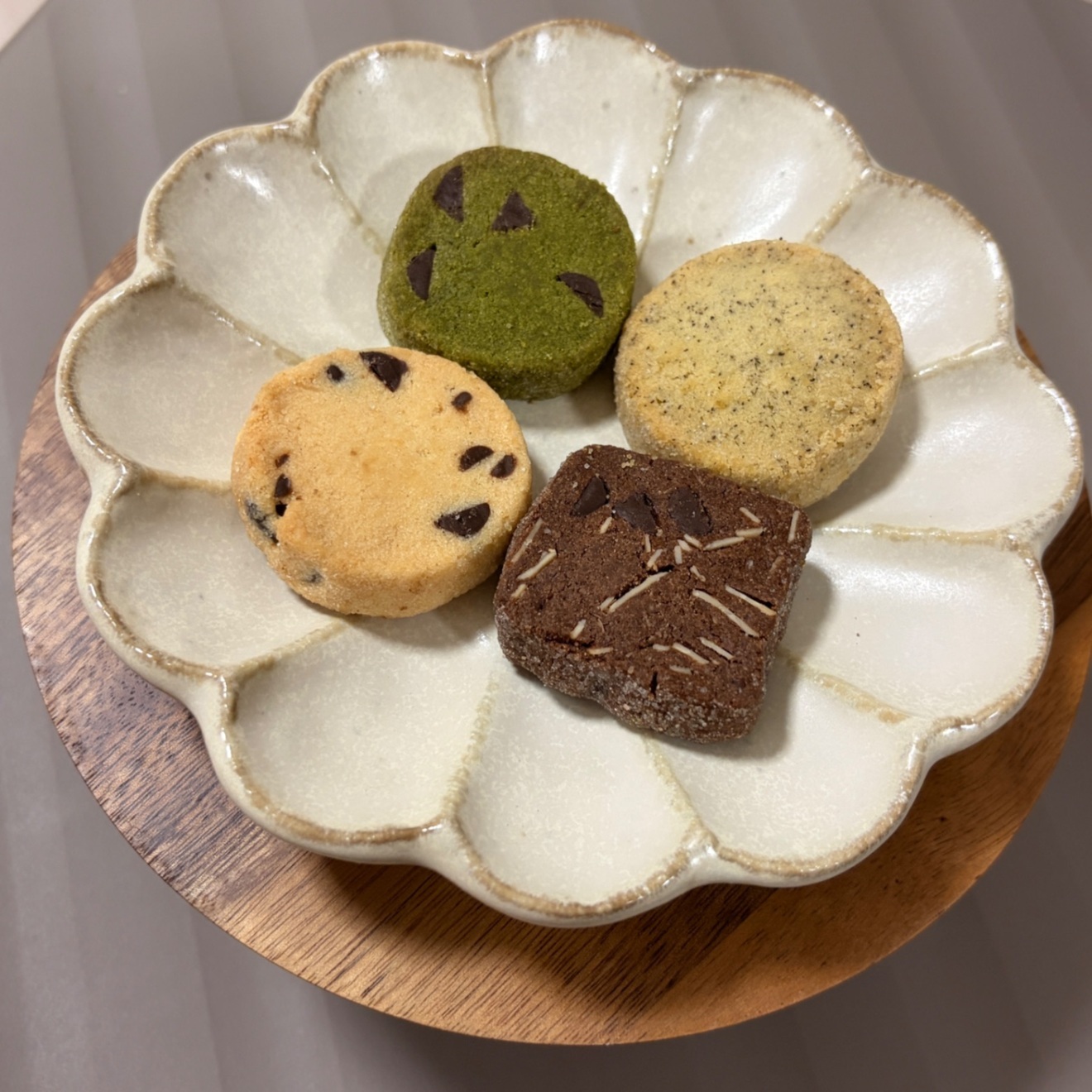 【クリックポストでお届け📮】紅茶香るアールグレイ＆チョコ入り3種ディアマンクッキー🍪