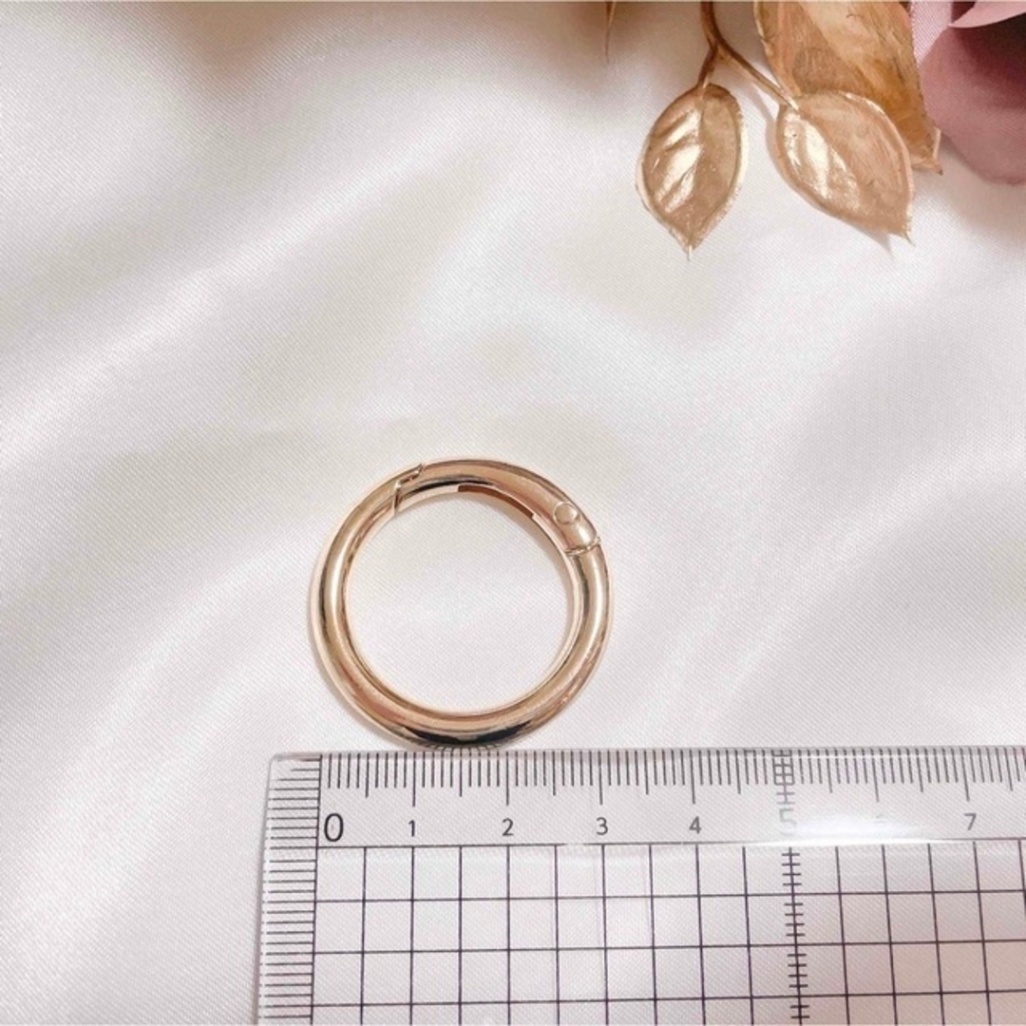 10cmファスナーポーチ　インド刺繍リボン　カラビナ付き（ハンドメイド）