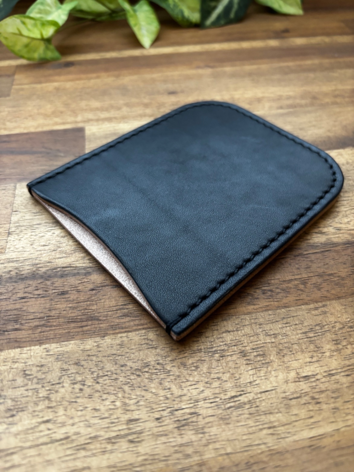 限界ウォレット｜昭南皮革　多脂ベンズ／ミニ財布／極小財布／手縫い
