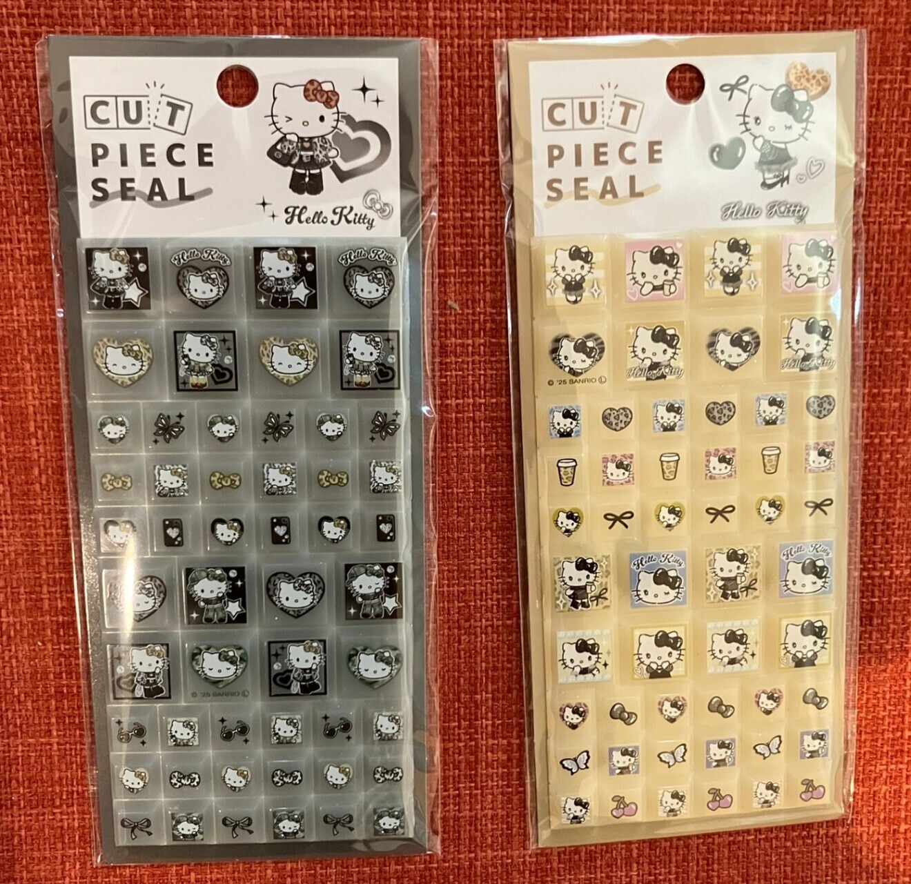 サンリオ ハローキティ カットシールピース　２つセット