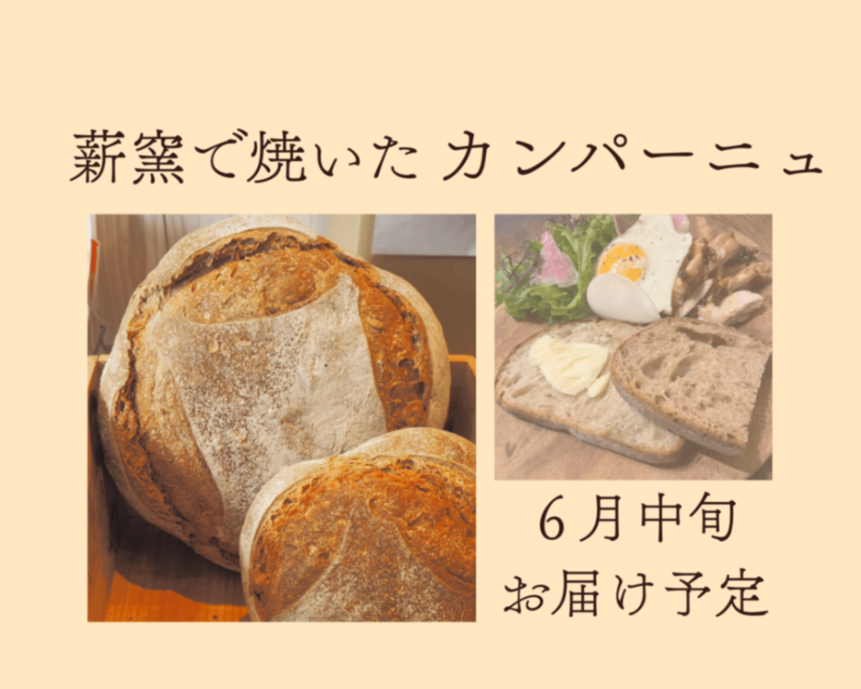 「健やかな毎日をお届けしたい」
薪窯で焼いたフランス式田舎パン