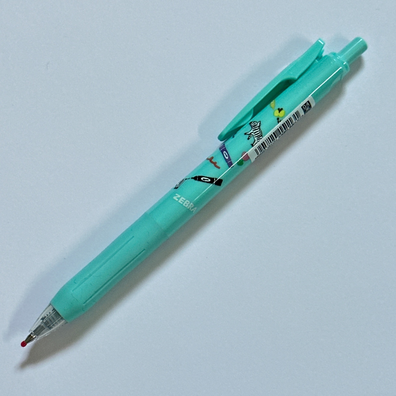 【数量限定】古川紙工×文房具メーカー　SARASA　0.4　黒インク　ブルーグリーン軸
