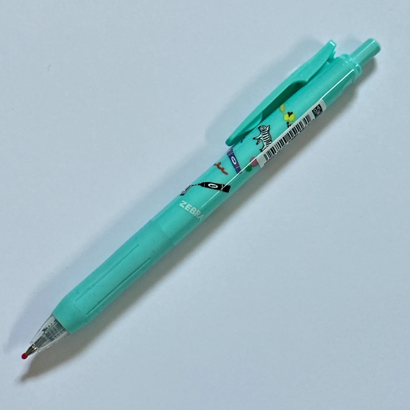 【数量限定】古川紙工×文房具メーカー　SARASA　0.4　黒インク　ブルーグリーン軸