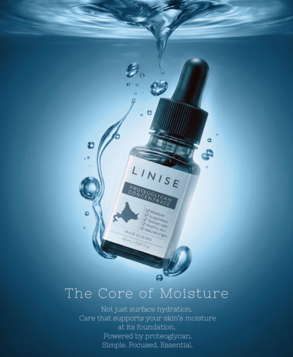 　プロテオグリカン原液　
★乾燥による小じわを目立たなくする効能評価 試験済み★
