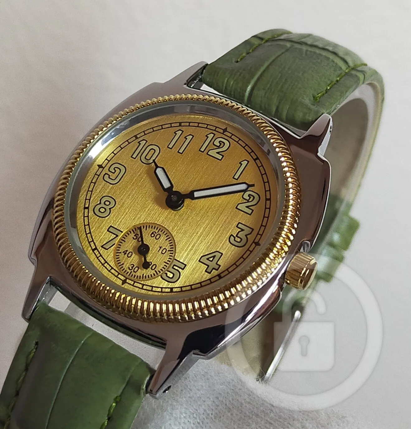 極まるヴィンテージ感【1926オイスタートリビュート/新品】スモセコ 鶯レザー