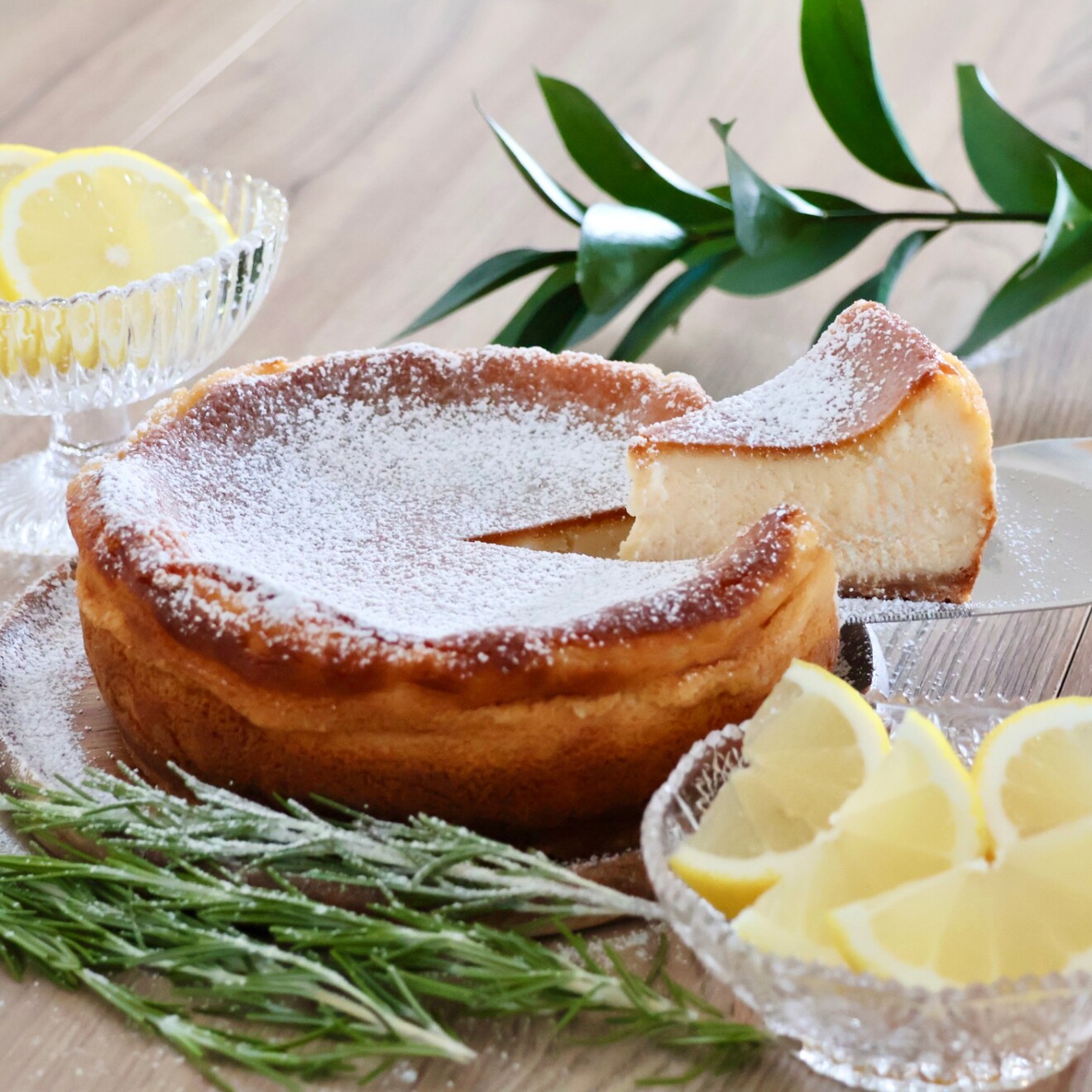 期間限定！国産レモンのチーズケーキ