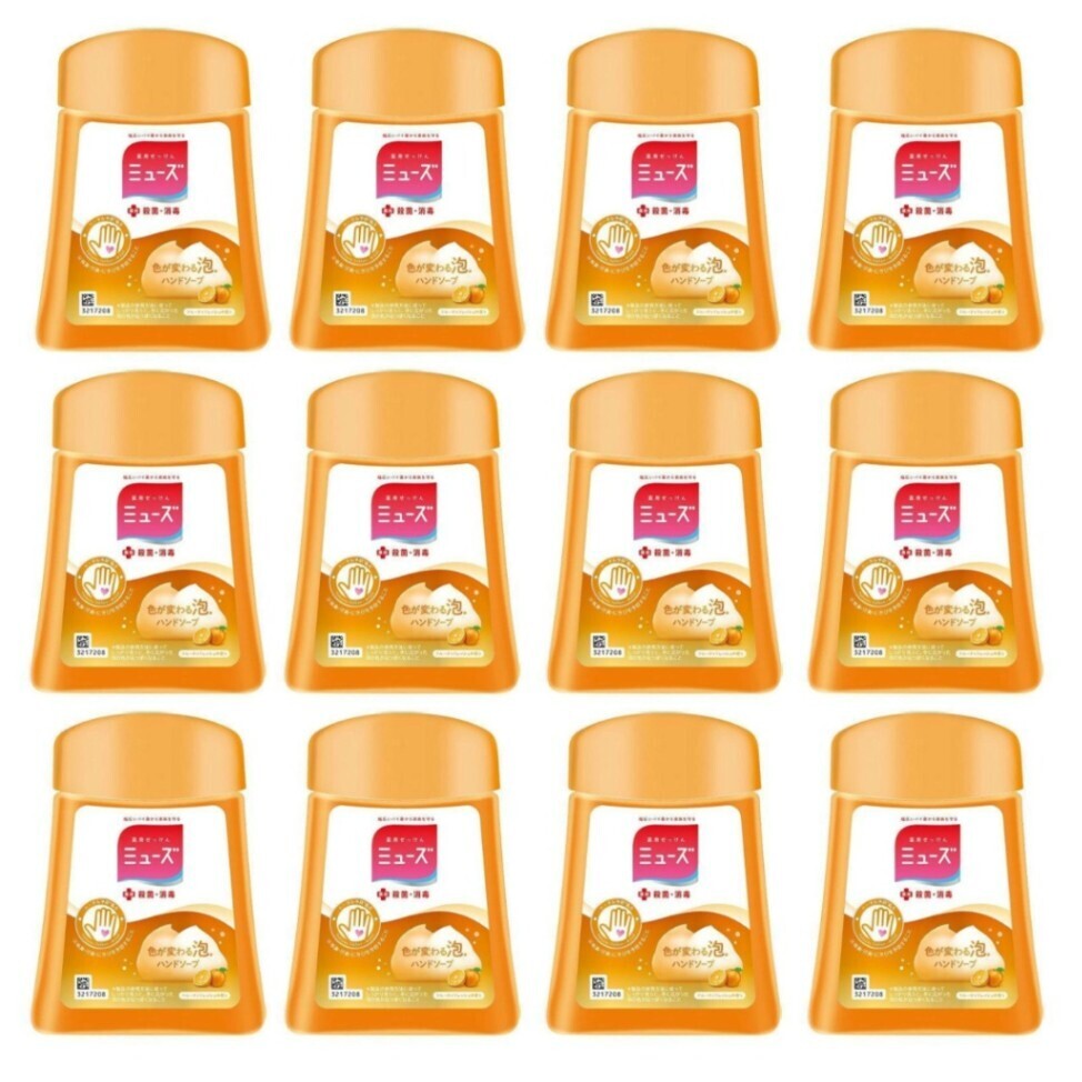 ミューズ ノータッチ 泡ハンドソープ つめかえ用 250mL 詰め替え ボトルタイプ 12個セット