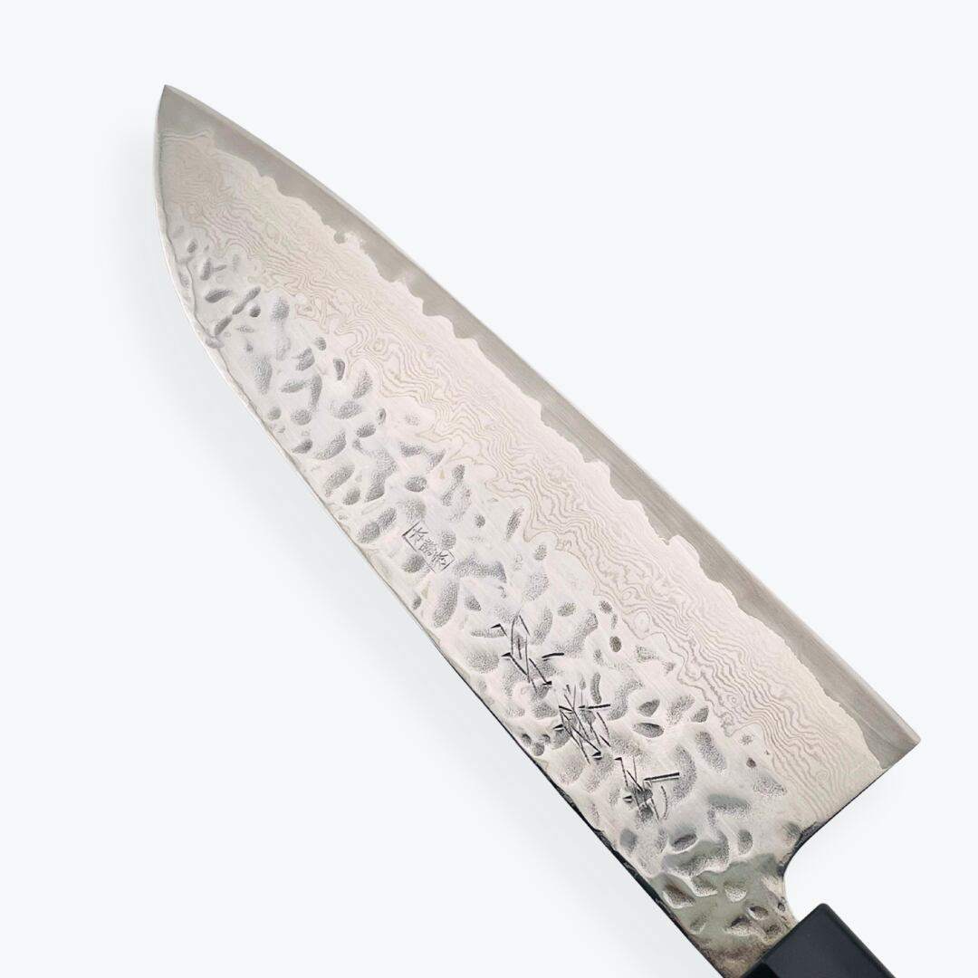 【スノーフレーク】三徳包丁　刃渡り16.5cm　日本製　名入れ　刻印｜cherish 1st