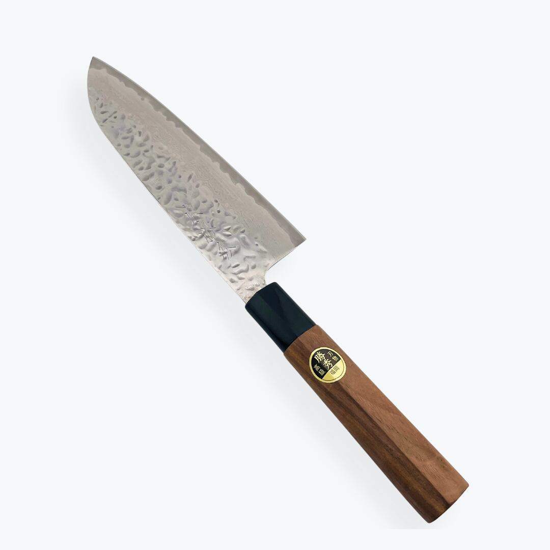 【スノーフレーク】三徳包丁　刃渡り16.5cm　日本製　名入れ　刻印｜cherish 1st