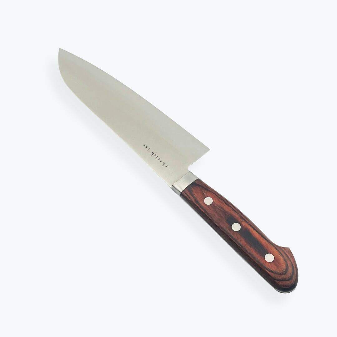 【カルミア】三徳包丁　刃渡り16.5cm　日本製　名入れ　刻印｜cherish 1st