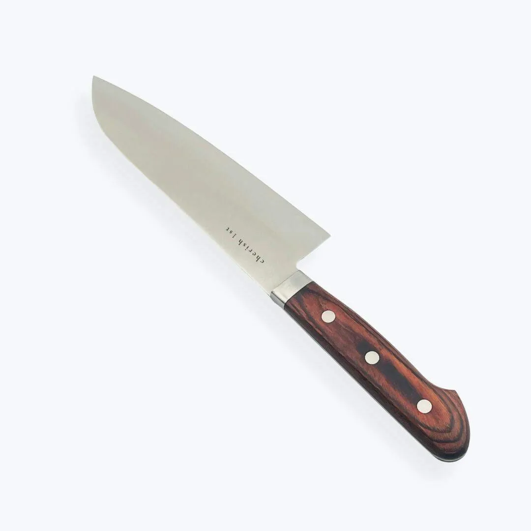 【カルミア】三徳包丁　刃渡り16.5cm　日本製　名入れ　刻印　手研ぎ