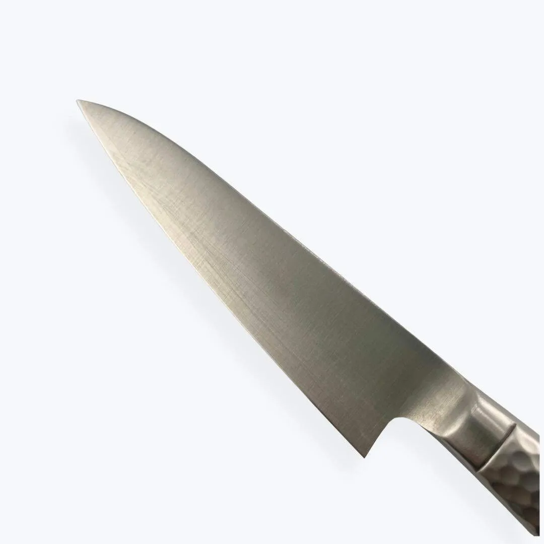 【イベリス】ペティナイフ　刃渡り12cm　日本製　名入れ　オリジナル　手研ぎ