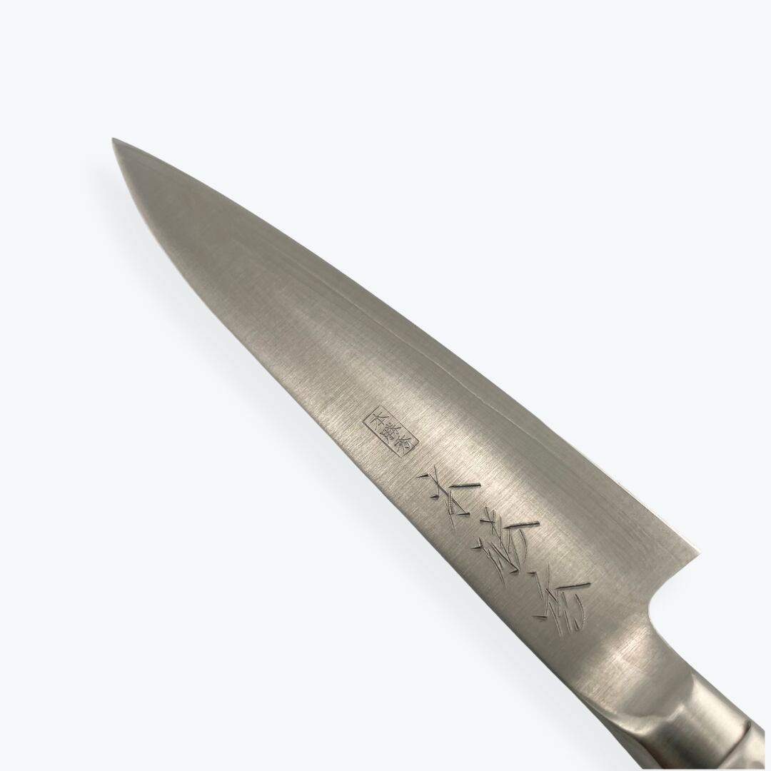 【イベリス】ペティナイフ　刃渡り12cm　日本製　名入れ　刻印｜cherish 1st