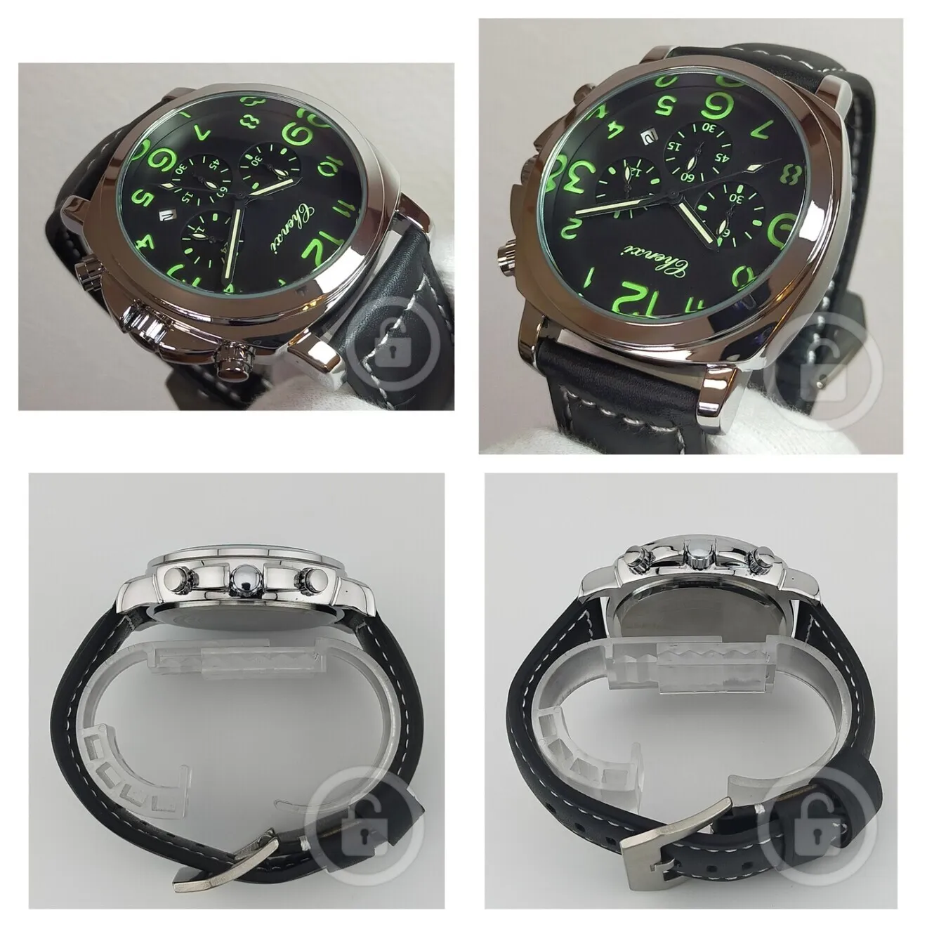 【待望のクロノグラフ搭載イタリア軍式腕時計/新品】フィッシュテールバックル装備①