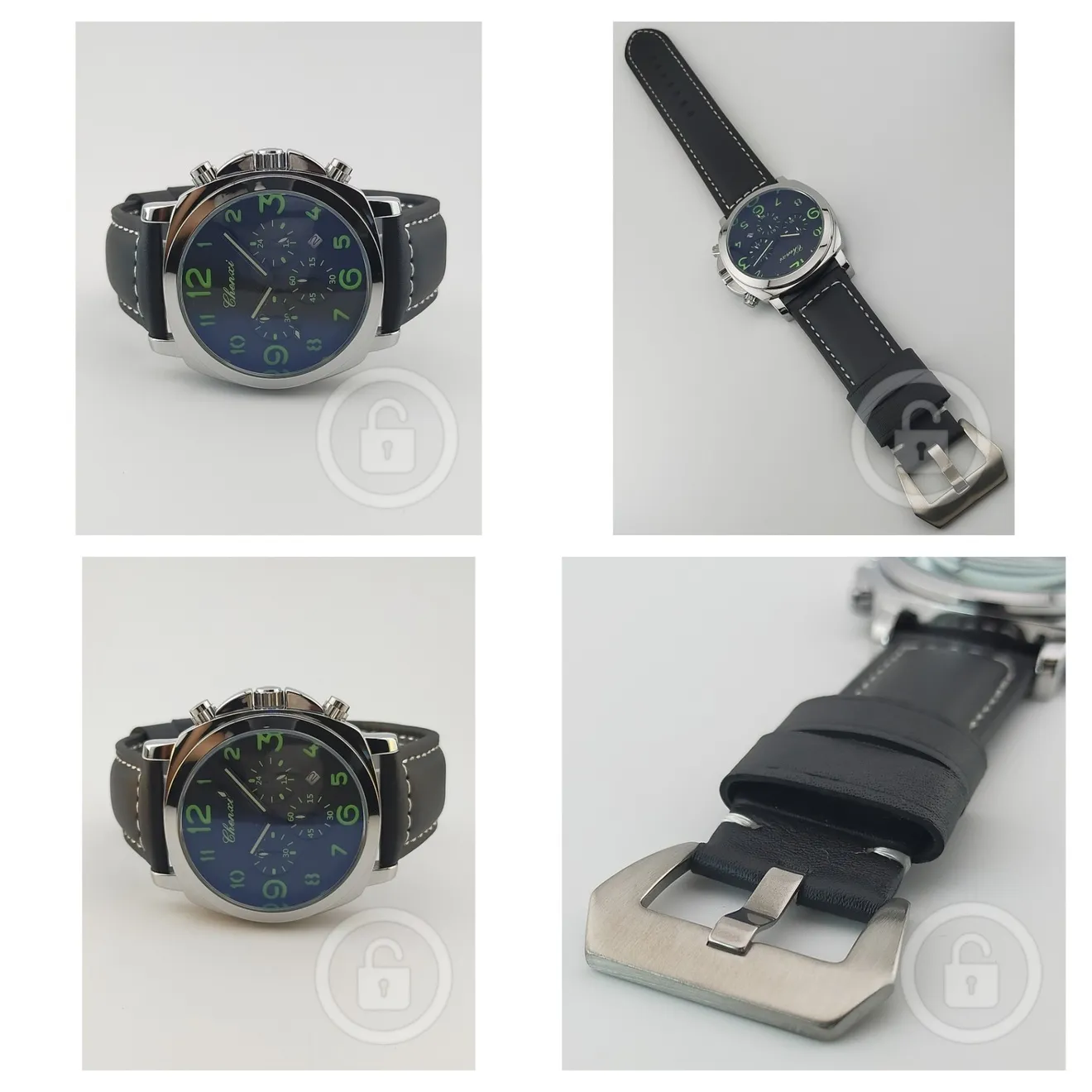 【待望のクロノグラフ搭載イタリア軍式腕時計/新品】フィッシュテールバックル装備①